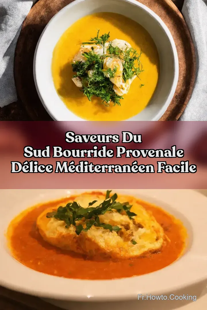 Saveurs du Sud Bourride Provenale D&eacute;lice M&eacute;diterran&eacute;en Facile