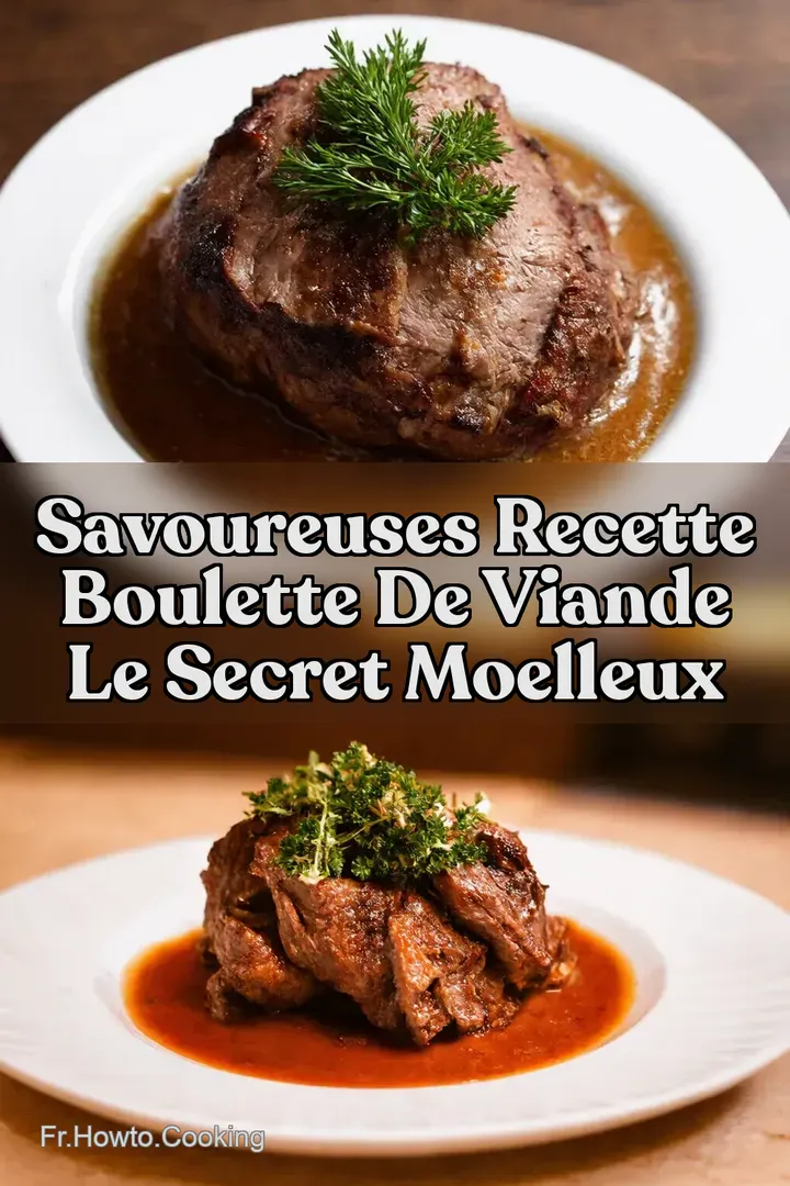 Savoureuses Recette Boulette de Viande Le Secret Moelleux