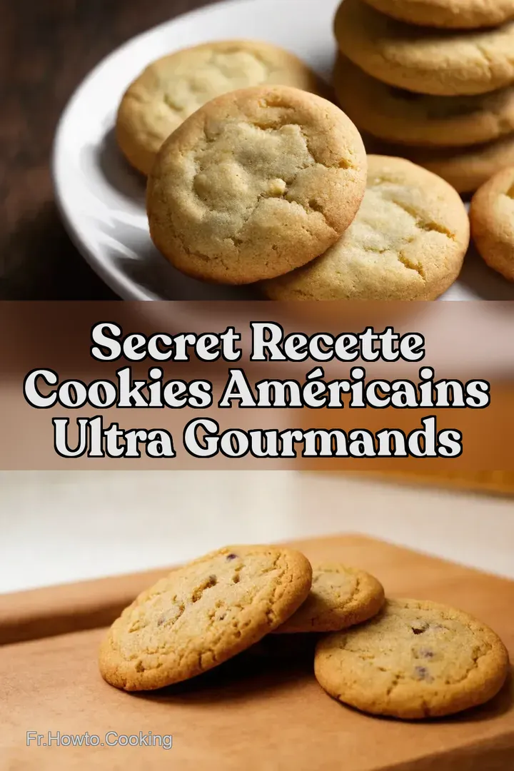 Secret Recette Cookies Am&eacute;ricains Ultra Gourmands