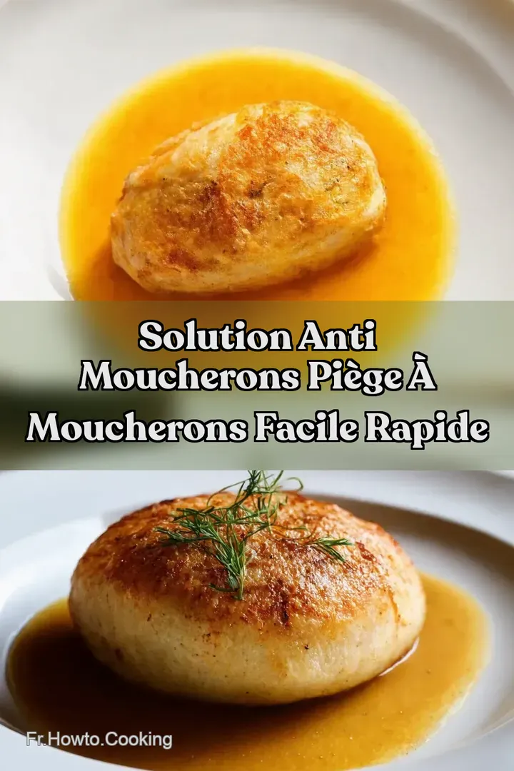 Solution Anti Moucherons Pi&egrave;ge &agrave; Moucherons Facile Rapide