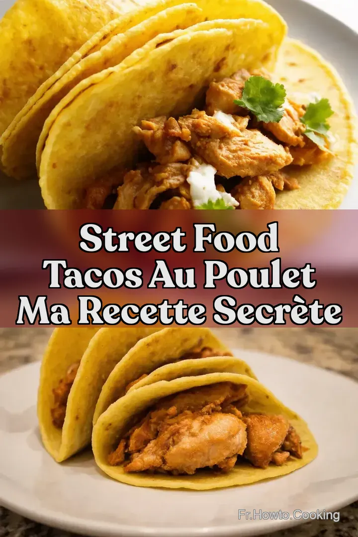 Street Food Tacos au Poulet Ma Recette Secr&egrave;te