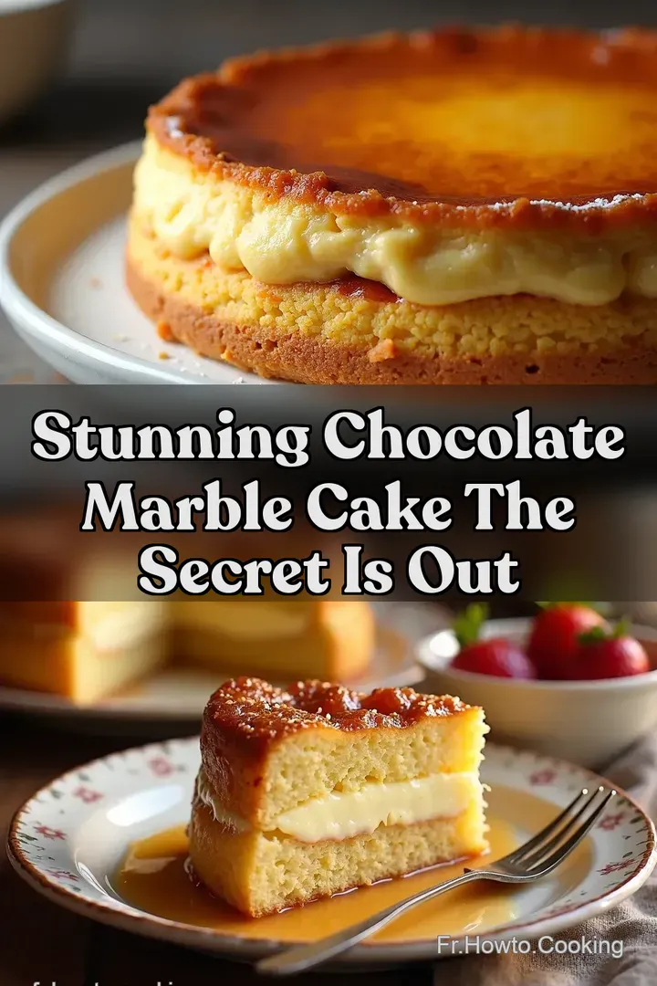 Stunning Chocolate Marble Cake The Secret is Out