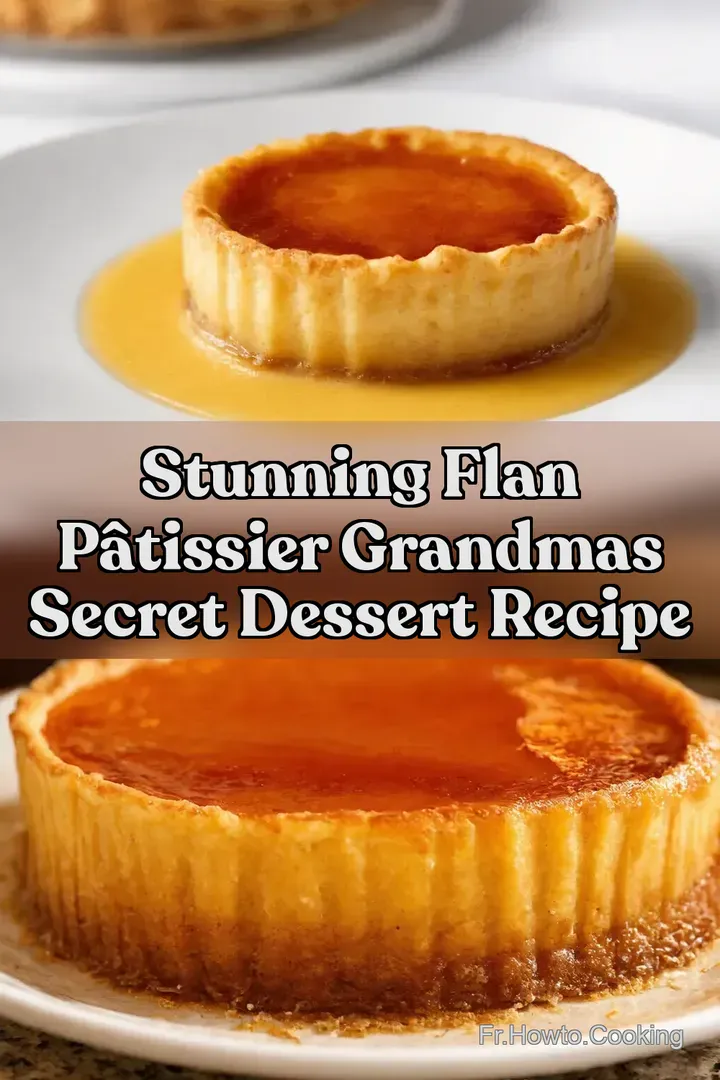 Stunning Flan P&acirc;tissier Grandmas Secret Dessert Recipe