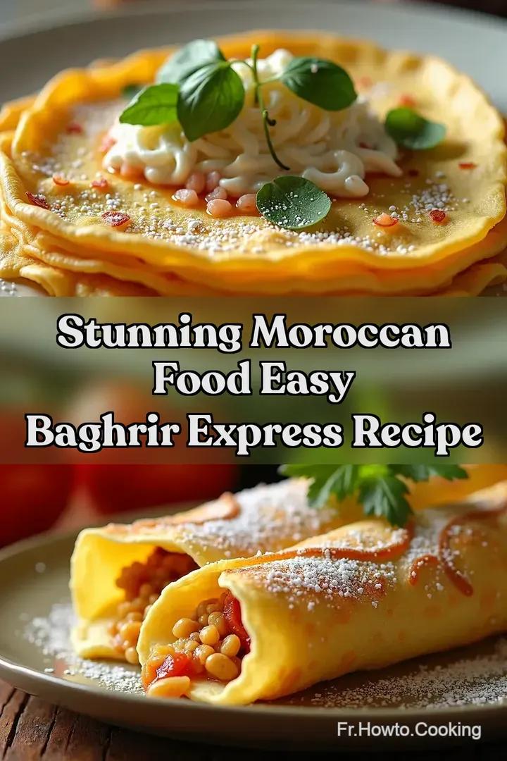 Stunning Moroccan Food Easy Baghrir Express Recipe