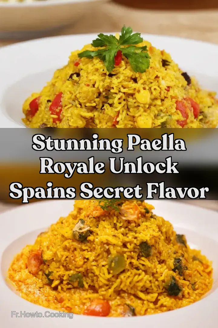 Stunning Paella Royale Unlock Spains Secret Flavor : ÉPINGLER POUR PLUS TARD Stunning Paella Royale Unlock Spains Secret Flavor