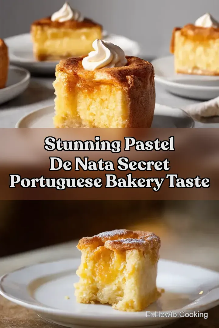 Stunning pastel de nata Secret Portuguese Bakery Taste