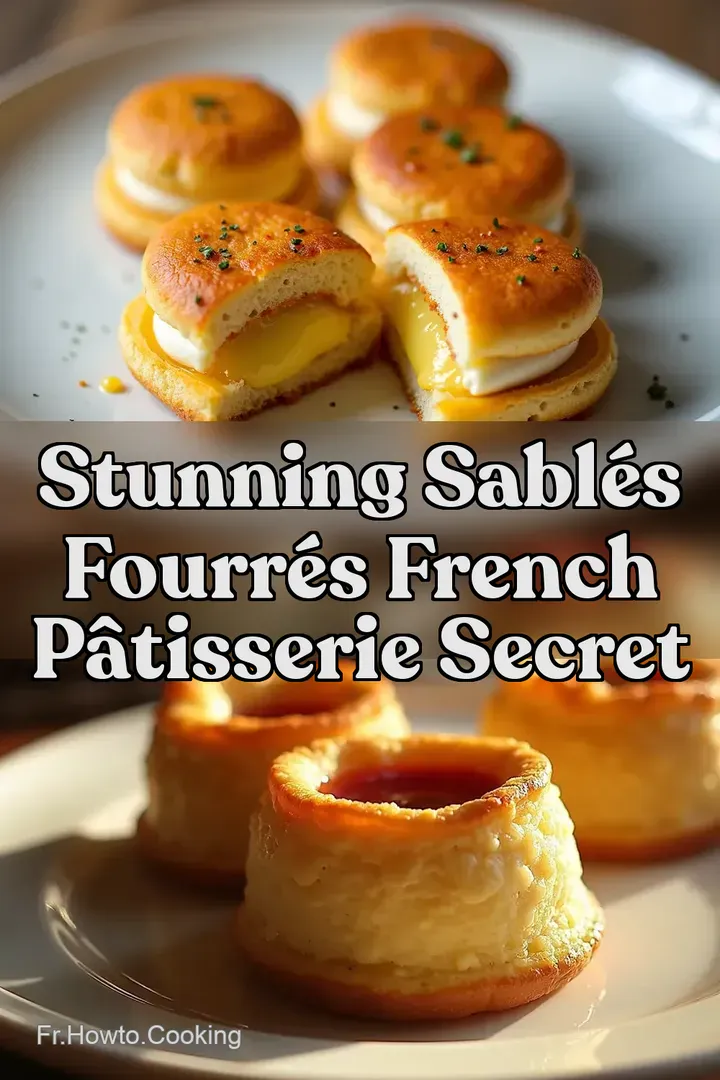 Stunning Sabl&eacute;s Fourr&eacute;s French P&acirc;tisserie Secret