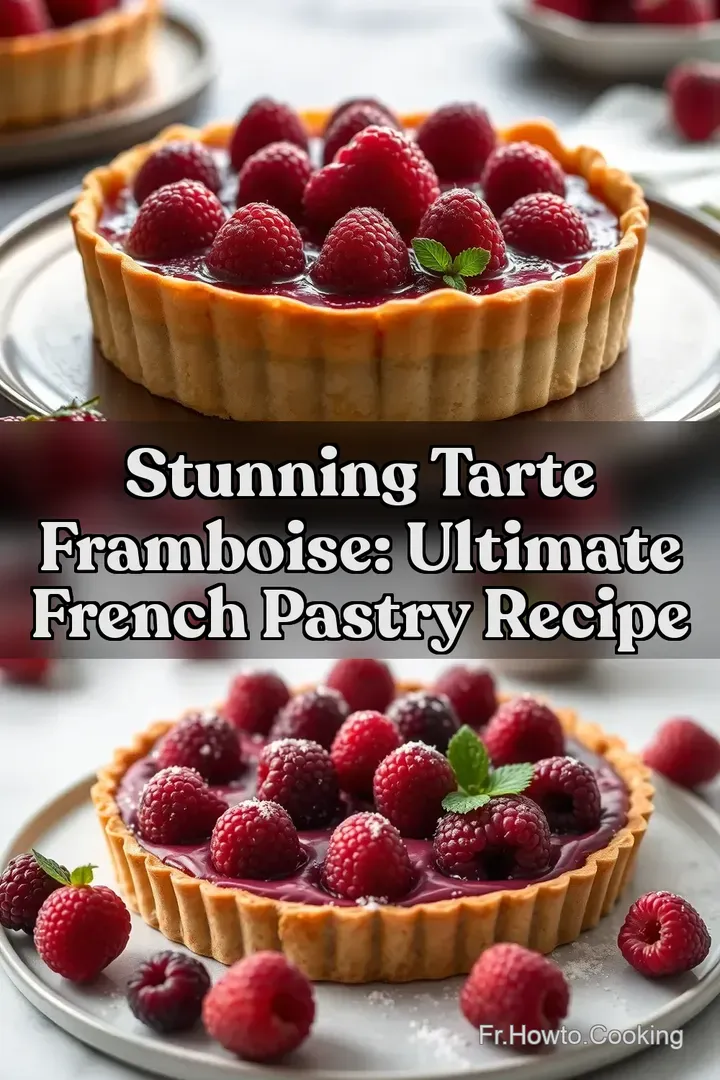 Stunning Tarte Framboise: Ultimate French Pastry Recipe