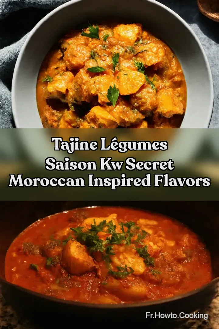 Tajine L&eacute;gumes Saison kw Secret Moroccan Inspired Flavors