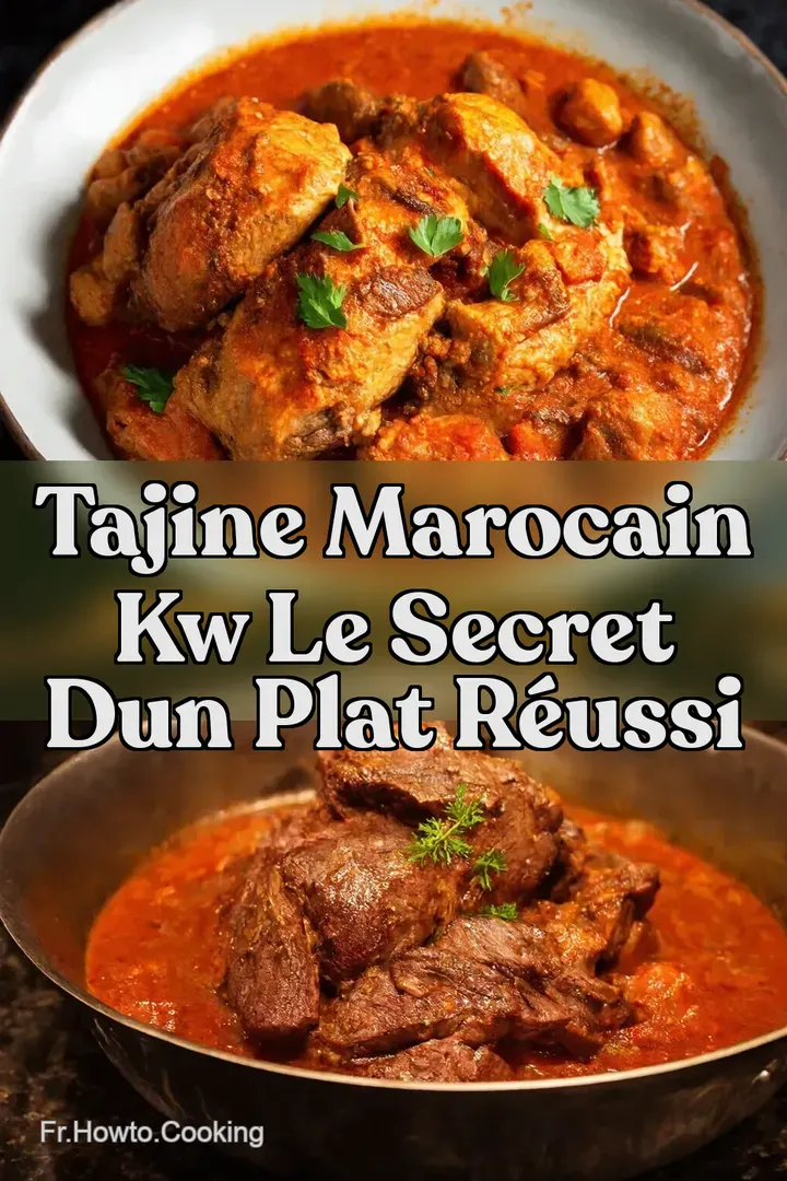 Tajine Marocain kw Le Secret dun Plat Réussi