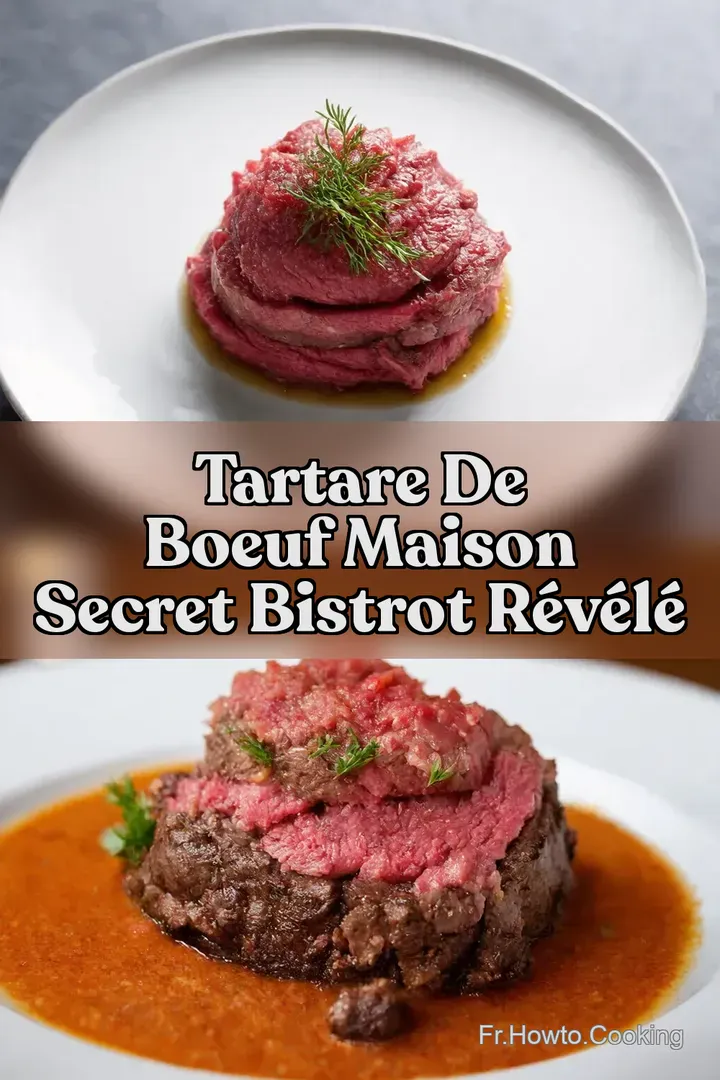Tartare de Boeuf Maison Secret Bistrot Révélé