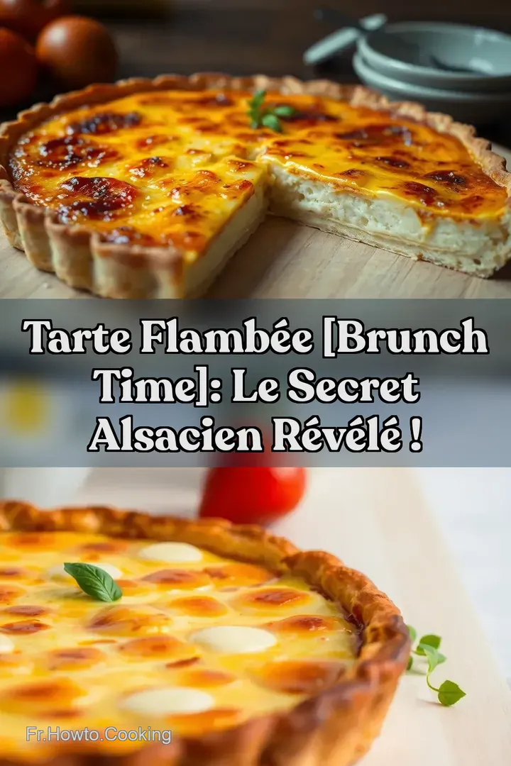 Tarte Flamb&eacute;e [Brunch Time]: Le Secret Alsacien R&eacute;v&eacute;l&eacute; !