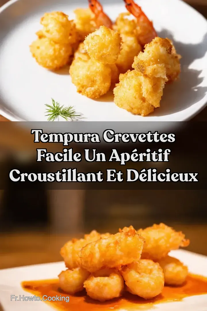 Tempura Crevettes Facile Un Ap&eacute;ritif Croustillant et D&eacute;licieux