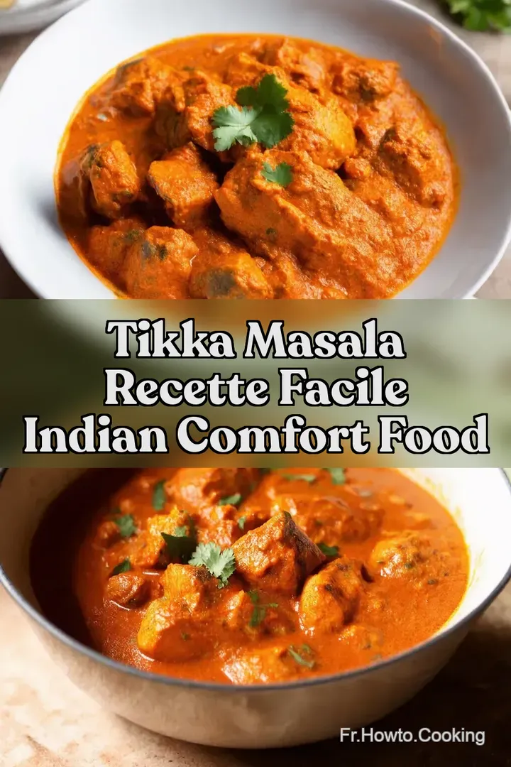 Tikka Masala Recette Facile Indian Comfort Food
