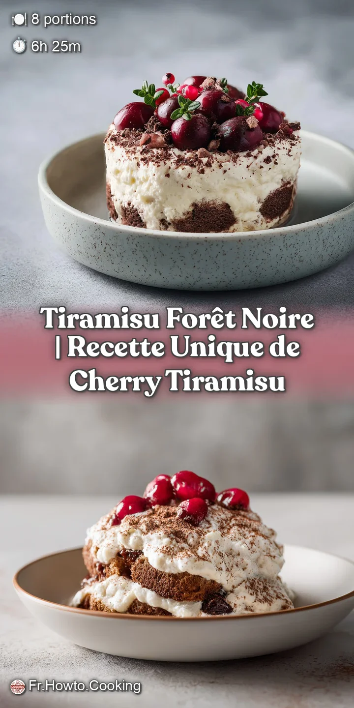 Close-up of creamy mascarpone swirls atop coffee-soaked biscuits, dusted with dark cocoa powder.