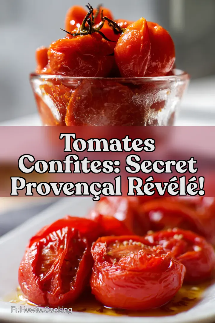 Tomates Confites: Secret Proven&ccedil;al R&eacute;v&eacute;l&eacute;!