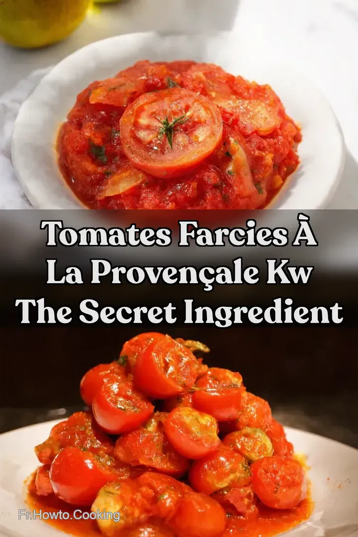 Tomates Farcies &agrave; la Proven&ccedil;ale kw The Secret Ingredient