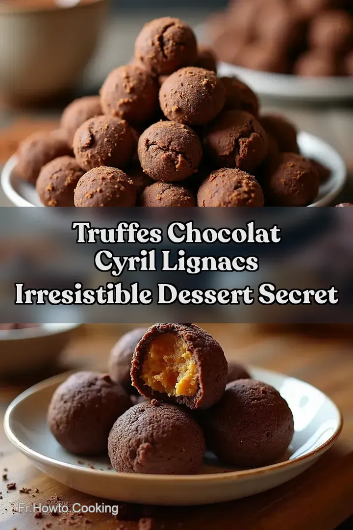 Truffes Chocolat Cyril Lignacs Irresistible Dessert Secret