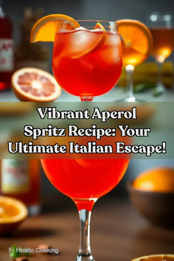 Vibrant Aperol Spritz Recipe: Your Ultimate Italian Escape!