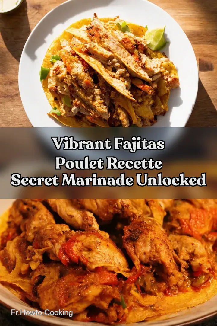 Vibrant Fajitas Poulet Recette Secret Marinade Unlocked