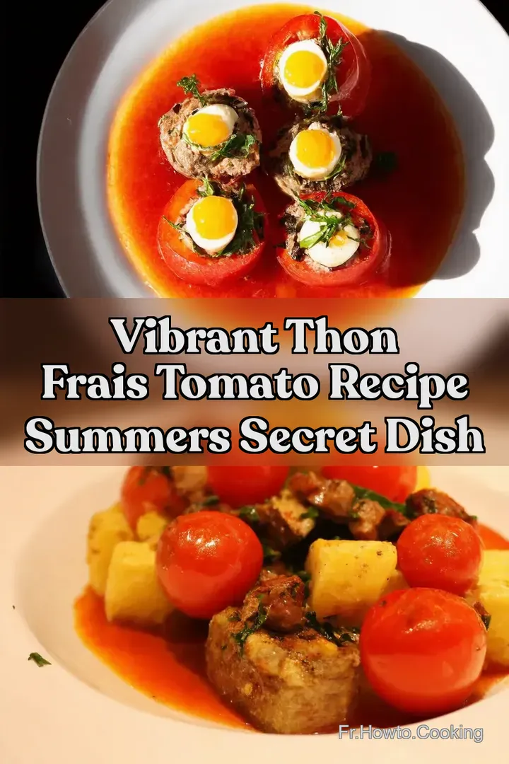 Vibrant Thon Frais Tomato Recipe Summers Secret Dish