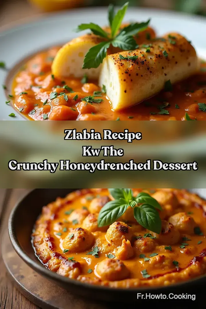 Zlabia Recipe kw The Crunchy HoneyDrenched Dessert