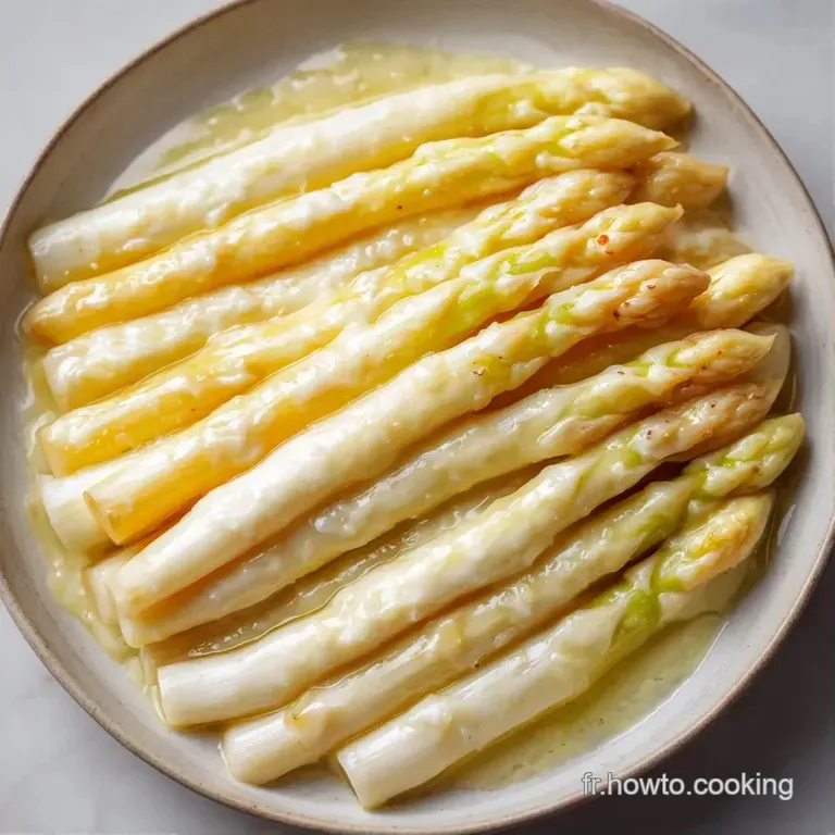 Alignement pr&eacute;cis de l&eacute;gumes blancs nacr&eacute;s, d&eacute;cor&eacute;s de fines herbes vertes et d'un filet de beurre brillant et chaud.