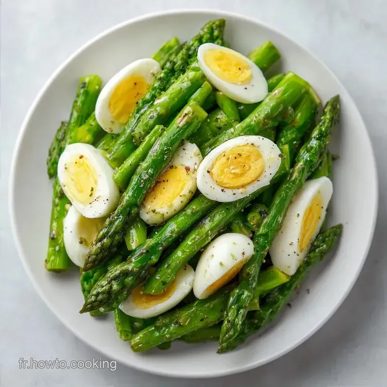 Asperges et &OElig;ufs Durs : Fra&icirc;cheur Croquante