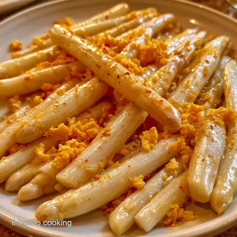 Asperges &OElig;ufs Mimosa: Entr&eacute;e Printani&egrave;re