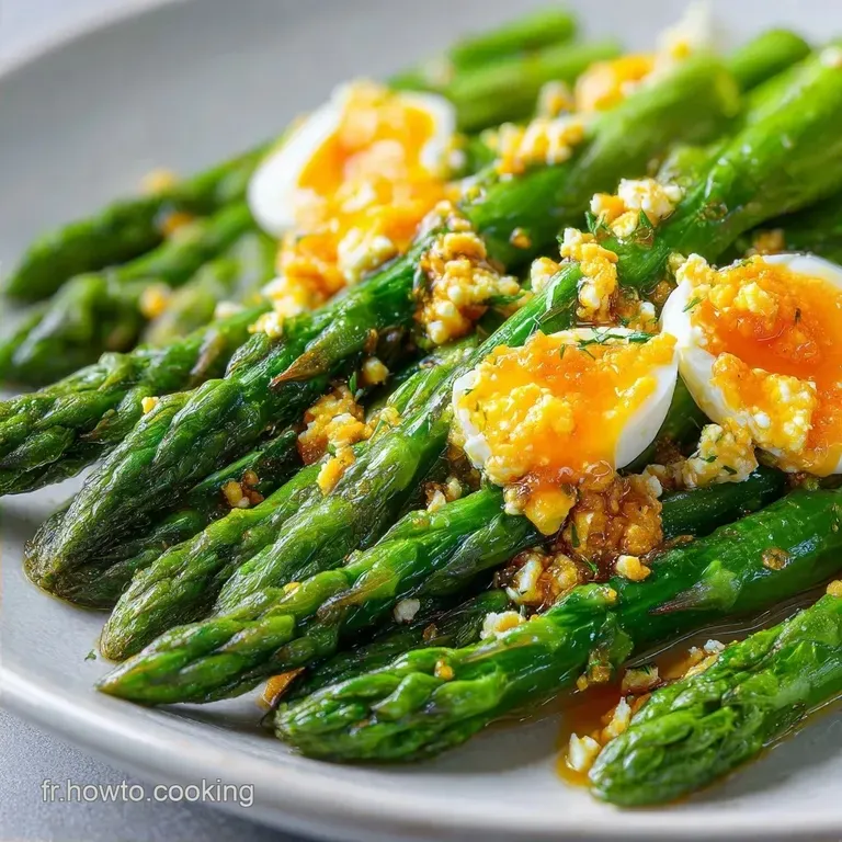 Asperges &OElig;ufs Mimosa: Fondantes et Onctueuses