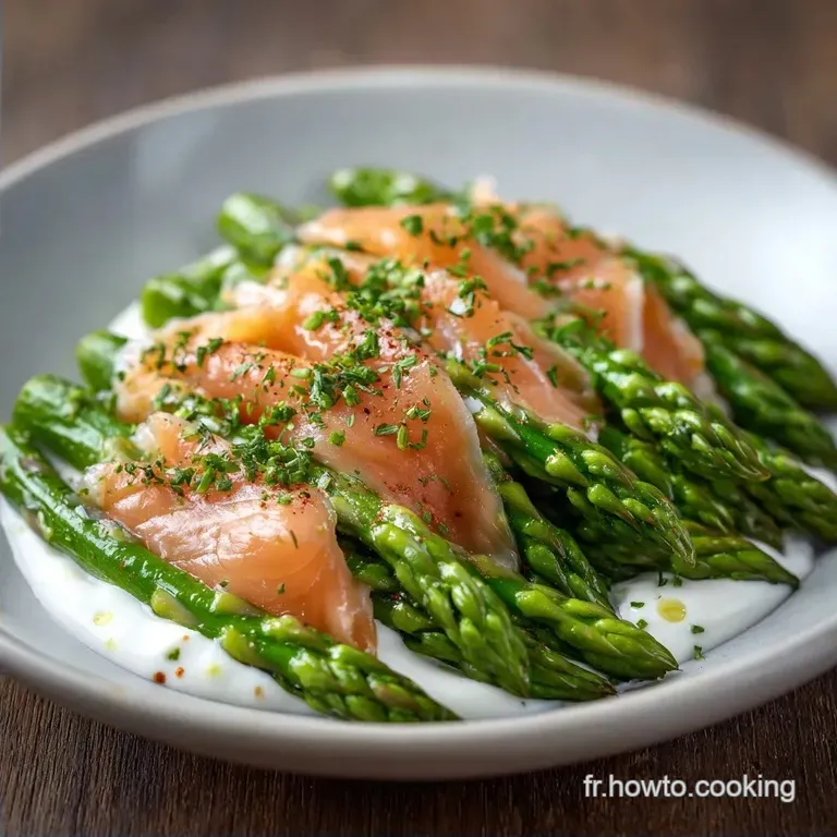Asperges Saumon Fum&eacute;: Fra&icirc;cheur et Croquant