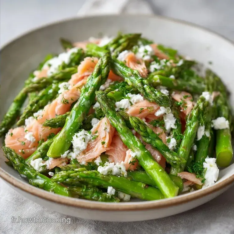 Asperges Truite Fum&eacute;e : Fra&icirc;cheur et Onctuosit&eacute;
