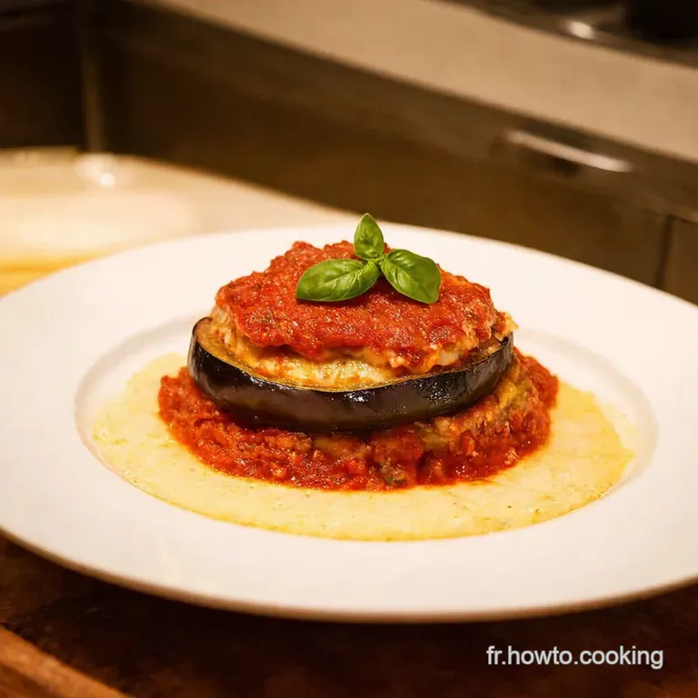 Aubergine à la Parmigiana Un Classique Italien presentation