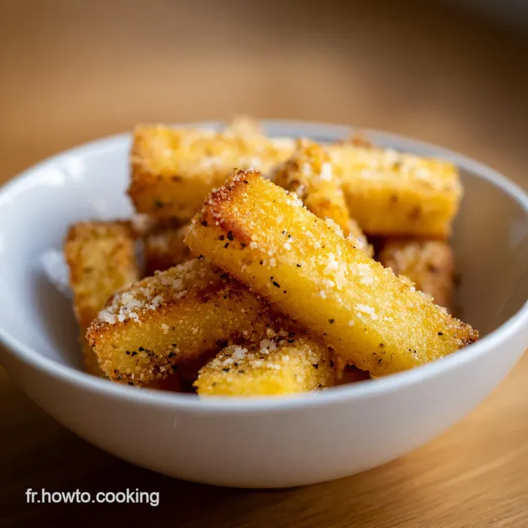 Batonnets Polenta Parmesan: C&oelig;ur Fondant