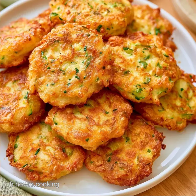 Beignets De Courgettes &Agrave; La Grecque