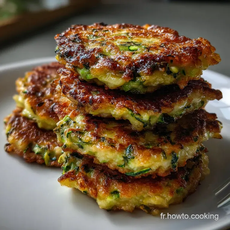 La Recette Des Beignets Lgers Aux Courgettes Plat Et presentation