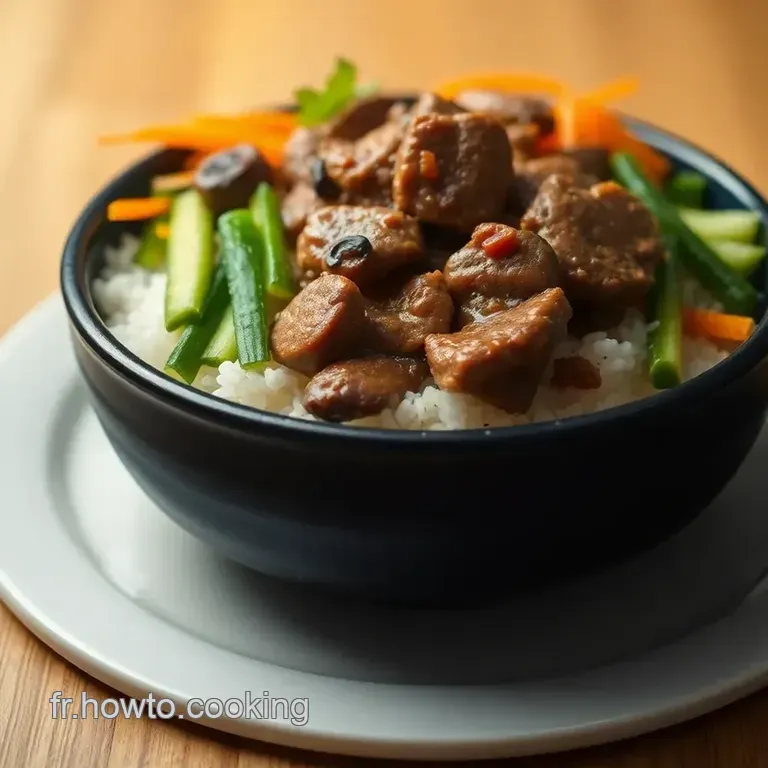 Bibimbap Cor&eacute;en: Un Rago&ucirc;t De Saveurs presentation