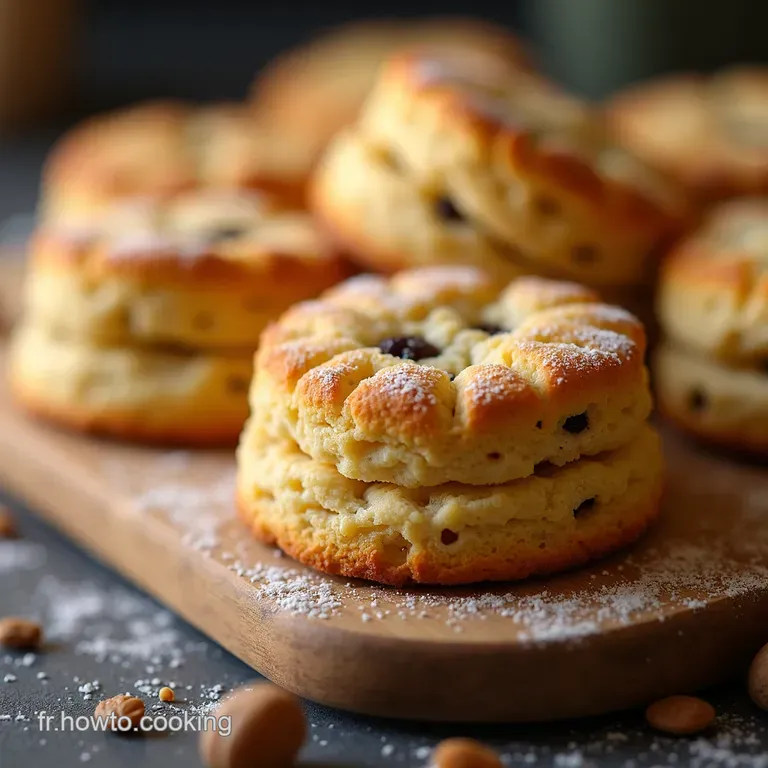 Biscuits aux Raisins Moelleux et &Eacute;conomiques