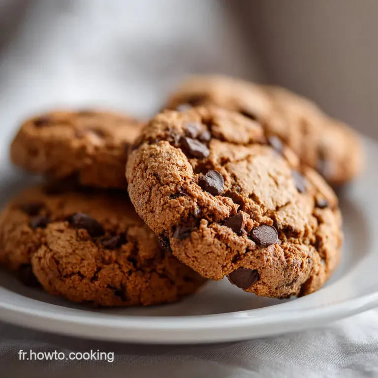 Biscuits Brisures de Chocolat: Croustillant et Mielleux