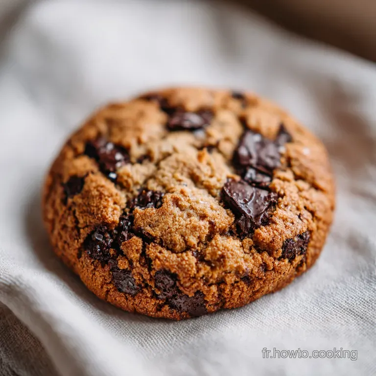 Recette Biscuits P&eacute;pites Chocolat Croquants