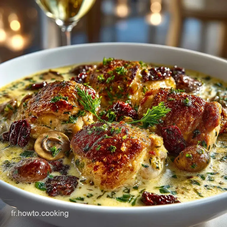 La Blanquette de Poulet Cœur Léger Un Classique Français Retrouvé
