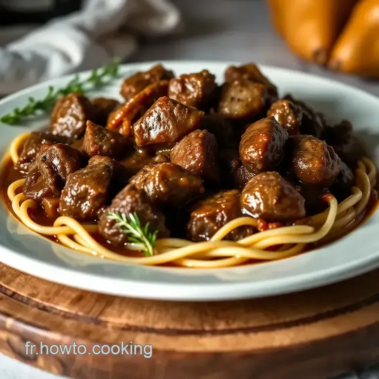 Boeuf Bourguignon: Un Classique R&eacute;confortant presentation