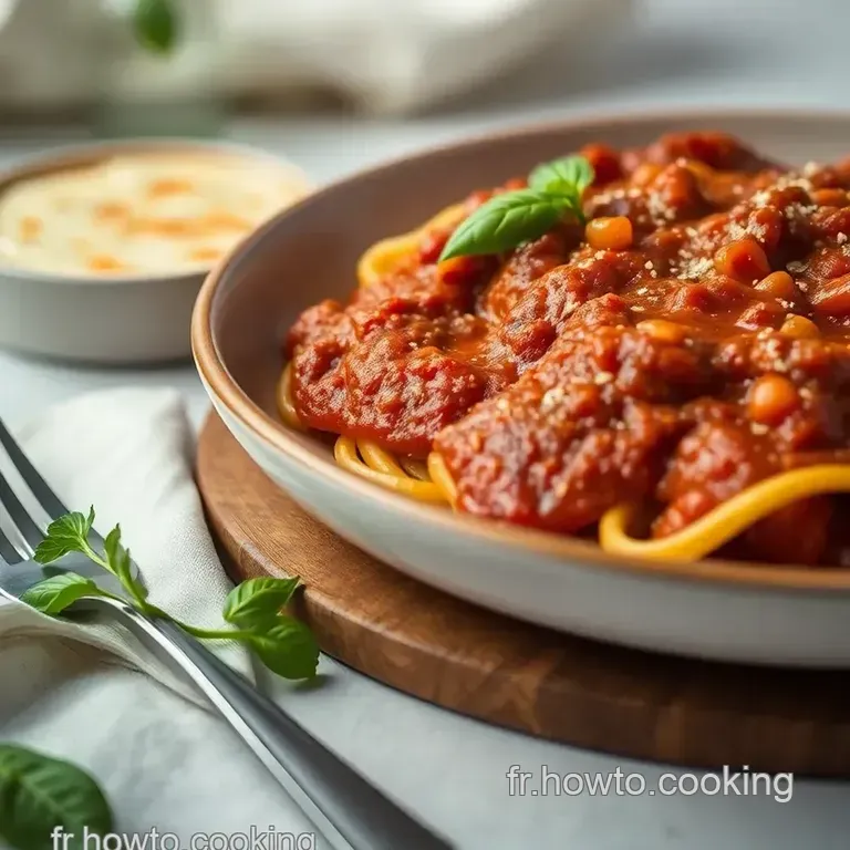 Bolognese &Agrave; La Fran&ccedil;aise: a Rich & Hearty Rag&ugrave; presentation