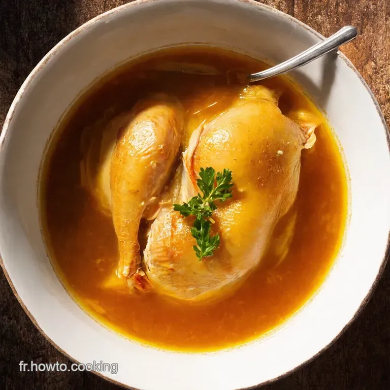 Bouillon de Poulet Maison Le Secret dune Cuisine Savoureuse