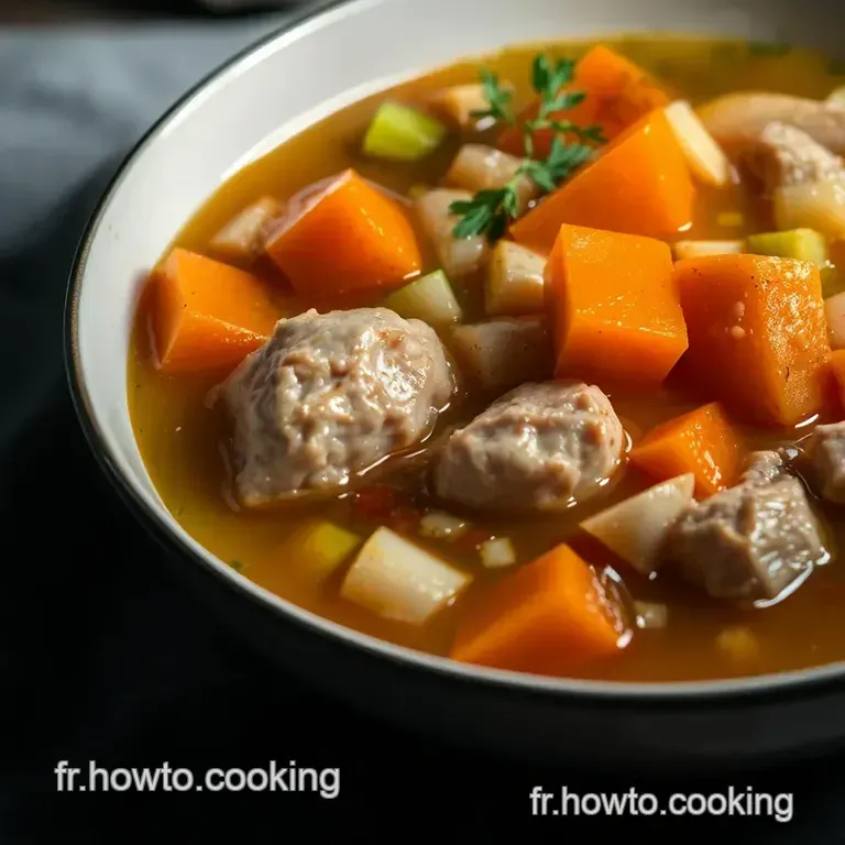 Bouillon De Volaille Maison: Une Recette R&eacute;confortante presentation