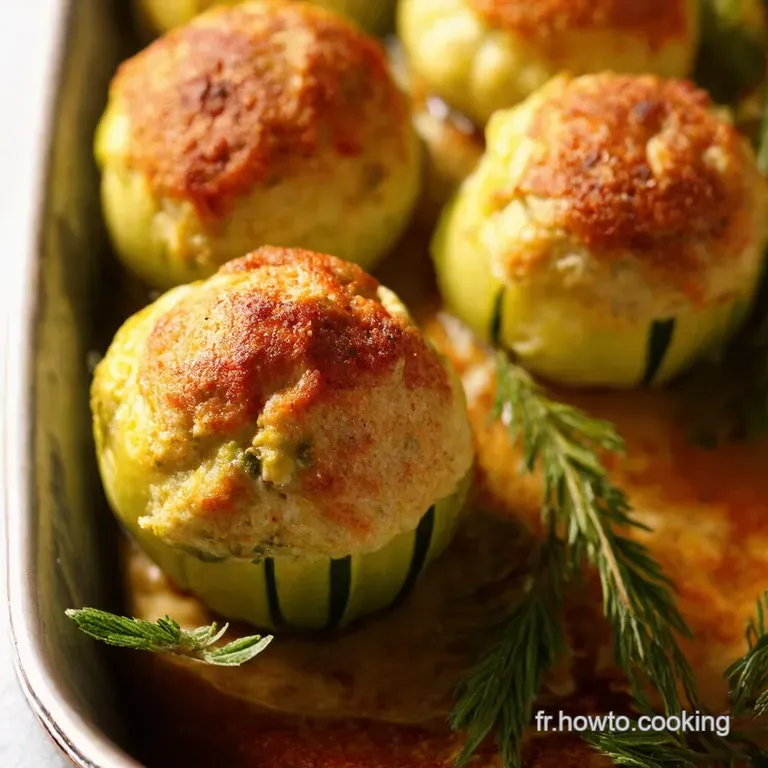 Boulettes De Courgettes Au Four Un Go&ucirc;t De Provence presentation