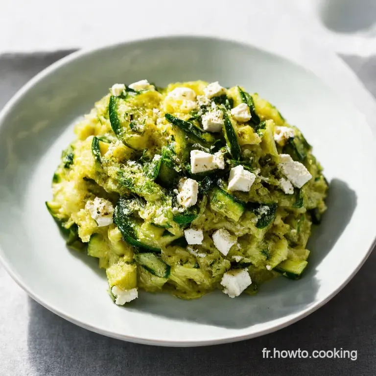 Boulghour aux Courgettes et Feta à la Etchebest
