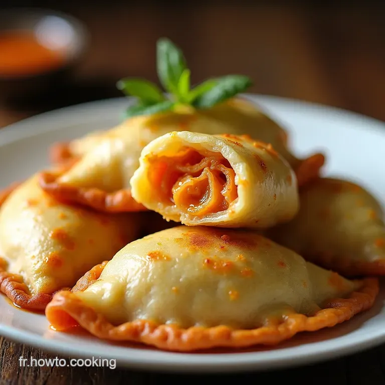 BourekPanadas Empanadas &Eacute;pic&eacute;es &agrave; la Viande Twist Filo