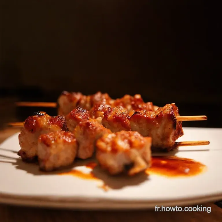 Brochettes De Poulet Ino La Marinade Magique presentation