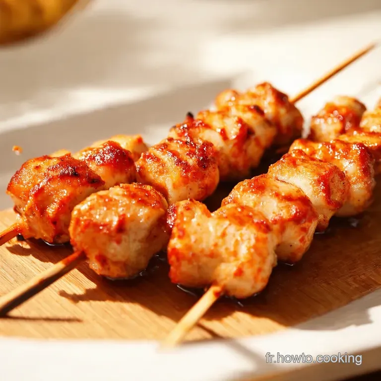 Brochettes de Poulet Ino La Marinade Magique
